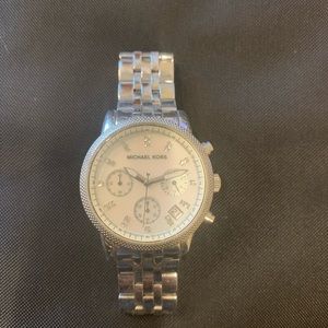 Women’s stainless steel Michael Kors watch